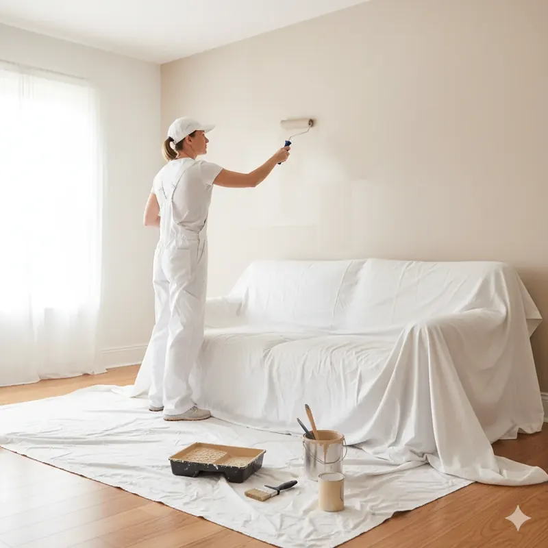 Dulux Academy trained painter and decorator in Exeter - interior and exterior painting services